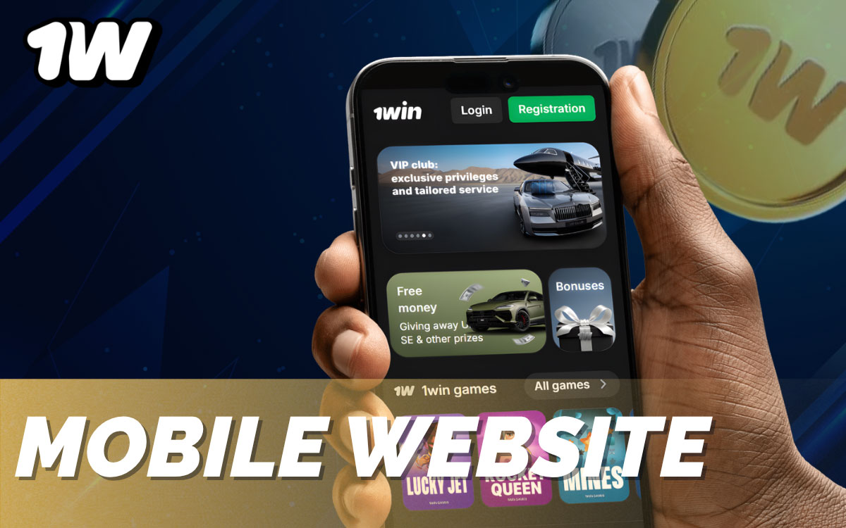 1win mobile website accessible on smartphone and tablet browsers with full betting and casino features, no download required