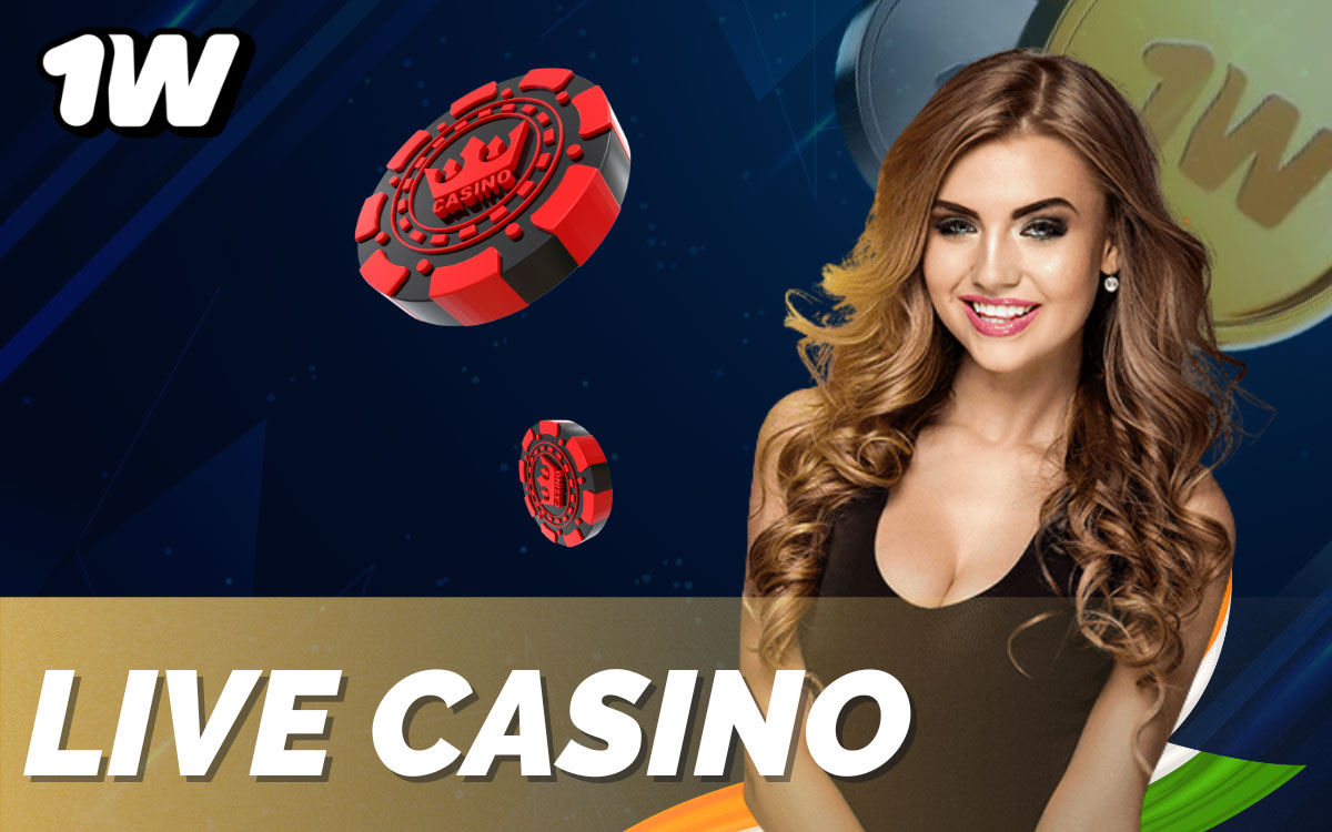Live casino games at 1win with professional dealers hosting Blackjack, Roulette, Baccarat, Andar Bahar and Teen Patti